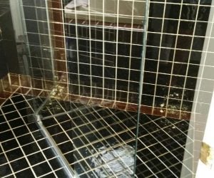 bathroom tiling