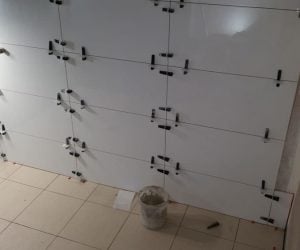 bathroom tiling