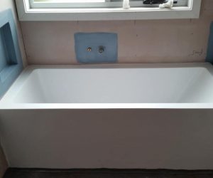 Bath installation - bathroom renovation newcastle