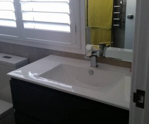 En-suite basin - en-suite renovations Newcastle